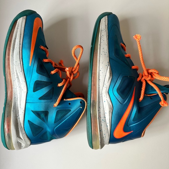 Nike lebron 10 Miami Dolphins - Picture 3 of 6